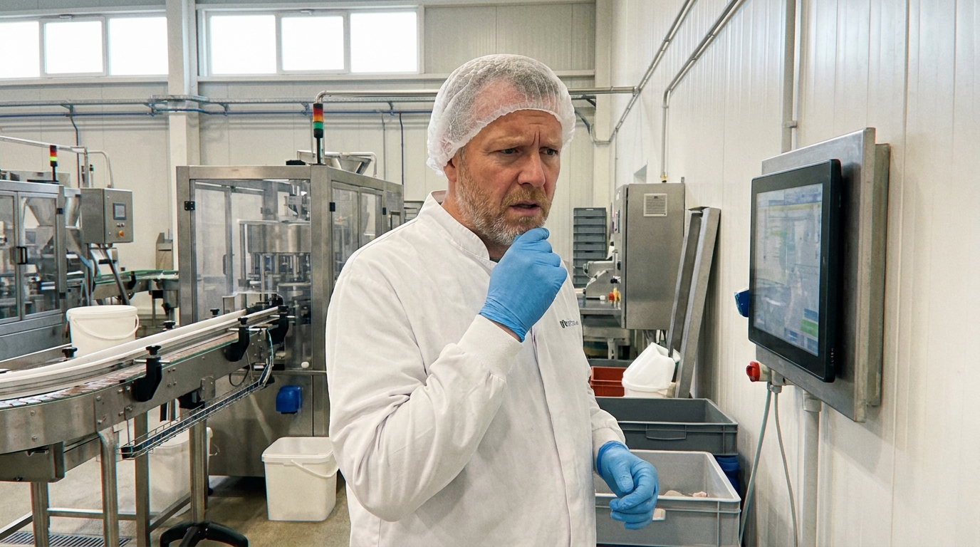 Scène du quotidien dans le secteur agroalimentaire