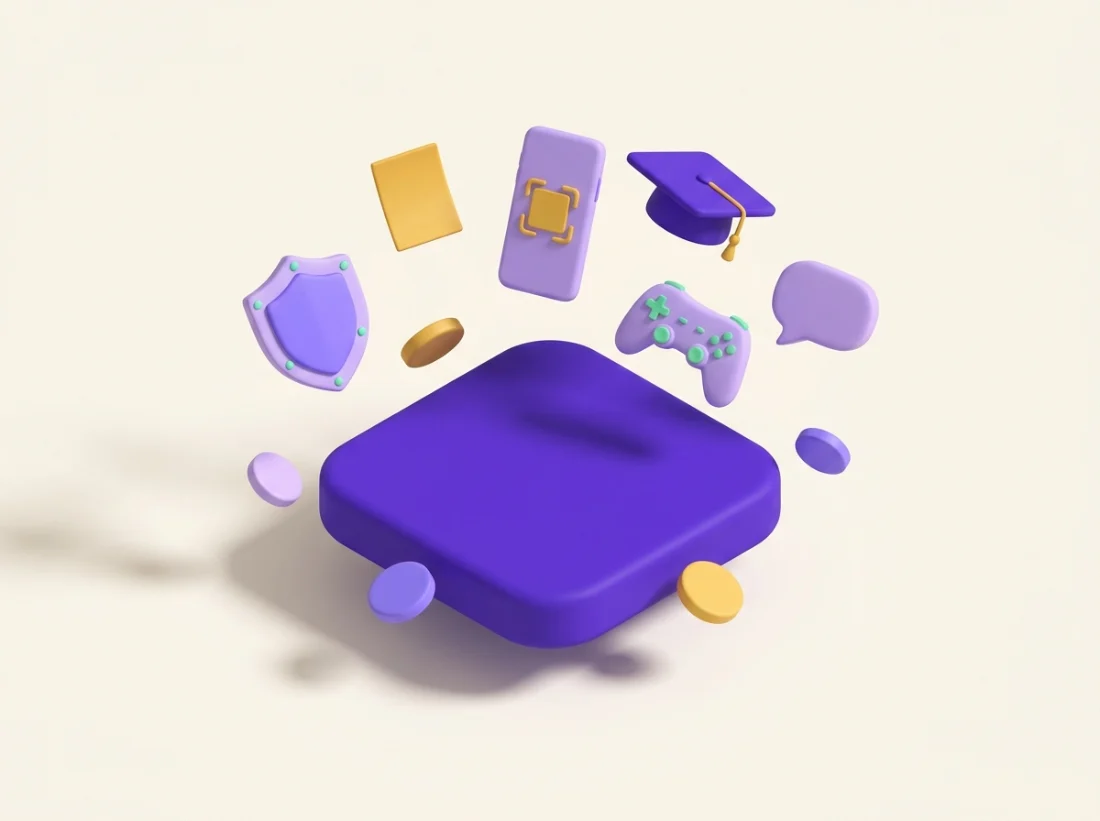 Une plateforme, tous les outils ROOMCA : bouclier, affiche, QR code, Roomy Academy, atelier et assistant